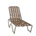 Tropitone Kahana 79" Long Reclining Single Chaise Lounge Metal in Brown | 39.5 H x 27 W x 79 D in | Outdoor Furniture | Wayfair 260532_MOC_WLD