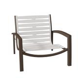 Tropitone South Beach EZ Span™ Patio Chair in Gray/Brown | 22.5 H x 26.5 W x 28.5 D in | Wayfair 230513RB_GRE_RYB