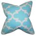 The Pillow Collection Titian Geometric Bedding Sham 100% Cotton in Blue | 30 H x 20 W x 5 D in | Wayfair QUEEN-pp-fynn-skyblue-c100