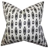 The Pillow Collection Vanelle Geometric Bedding Sham 100% Cotton in Gray | 36 H x 20 W x 5 D in | Wayfair KING-PP-FIREWORKS-MERCURY-C100