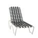 Tropitone Kahana 79" Long Reclining Single Chaise Lounge Metal in White | 39.5 H x 27 W x 79 D in | Outdoor Furniture | Wayfair 260532_PMT_GPH