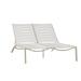 Tropitone South Beach EZ Span™ Double Chaise Lounge Metal in Brown | 43 H x 53.5 W x 83.5 D in | Outdoor Furniture | Wayfair 230575WV_SNR_RYB