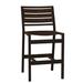 Tropitone Cabana Club 28" Patio Bar Stool in Brown | 44 H x 22 W x 23.5 D in | Wayfair 591429MS-28-ABR