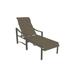 Tropitone Kenzo Reclining Chaise Lounge Metal in Brown | 46 H x 29 W x 80.5 D in | Outdoor Furniture | Wayfair 381532_MOC_Cape Cove