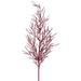 The Holiday Aisle® 28" Onoclea Glitter Wild Huck Artificial Christmas Spray Plastic | 28 H x 10 W x 10 D in | Wayfair