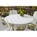 Uwharrie Chair Carolina Preserves Wood Dining Table Wood/Metal in Indigo | 29.25 H x 48 W x 48 D in | Outdoor Dining | Wayfair C094-040