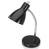 Victory Light USA 15" Desk Lamp 15.0 H x 5.98 W x 5.98 D in/grayMetal in Black | 15" H X 5.98" W X 5.98" D | Wayfair VS100503BC