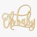 Wrought Studio™ Oh Baby Laser Cut Wood Sign Wall Décor in Brown | 9.5 H x 12 W in | Wayfair VRKG3348 39317355