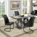 Brayden Studio® Hoskins Drop Leaf Dining Table Wood in Brown/Gray | 30 H in | Wayfair CE00DC81F56746DC81A490F840971369