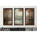 Winston Porter 'Magical Spring' Oil Painting Print Multi-Piece Image Plastic/Acrylic in Gray/Green | 25.5 H x 40.5 W x 1 D in | Wayfair