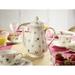 Villeroy & Boch Petite Fleur 6.75" Cappuccino Cup Saucer Porcelain China/Ceramic in Blue/Green/Pink | Wayfair 1023951250