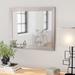 Wade Logan® Campbellsburg Silver Rivet Wall Mirror, Glass | 69.5 H x 20 W x 1.25 D in | Wayfair EFB533D97E7046A4814993179434BCC0