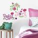 Harriet Bee Regalado Love Joy Peace 8' L x 10" W Wallpaper Border Vinyl in Pink | 8 H x 10 W x 0.14 D in | Wayfair 1D985F7C5FEA4D698481E43F4231D861