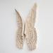 World Menagerie 2 Piece Faux Taxidermy Angel Wing Wall Décor Set Ceramic in White | 27 H x 9 W x 3.5 D in | Wayfair