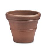 Charlton Home® Lanesborough Resin Pot Planter Plastic in Brown | 10.75 H x 20 W x 20 D in | Wayfair 969D6729FA084D519FEE34B041945BC7