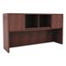 Alera® Valencia 35.5" H x 58.87" W x 15" D Desk Hutch Manufactured Wood in Brown/Red | 35.5 H x 58.87 W x 15 D in | Wayfair ALEVA286015MC