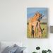 East Urban Home Mom Love by Mohammed Alnaser - Wrapped Canvas Photograph Print Canvas in Blue/Brown/Green | 19 H x 12 W x 2 D in | Wayfair