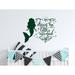 Harriet Bee Dream Big Little Mermaid Wall Sticker Plastic | 28 H x 22 W x 0.1 D in | Wayfair D48AFF1AA84D4D798C8AE7D5A994EC4F