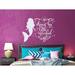 Harriet Bee Dream Big Little Mermaid Wall Sticker Plastic | 28 H x 22 W x 0.1 D in | Wayfair EE788D7D084B4EF7A1A31B61B9E6698C