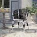Kelly Clarkson Home Brittany Wicker/Rattan Arm Chair Wicker/Rattan in Black | 31.25 H x 23.5 W x 22.5 D in | Wayfair