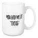 Wrought Studio™ Colley You Had Me At Tacos Coffee Mug Ceramic in Black/Brown/White | 4.62 H in | Wayfair 18361B73DE1B4582A23966CFFC24ED93