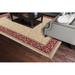 White 79 x 0.39 in Indoor Area Rug - World Menagerie Edmont Oriental Flatweave Beige/Red Area Rug Polypropylene | 79 W x 0.39 D in | Wayfair