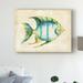 East Urban Home Aquarium Fish I by Chariklia Zarris - Print on Canvas in Blue | 18 H x 24 W x 2 D in | Wayfair 7B3DC64E254240FE8796DF9A2A2DB784