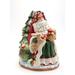 The Holiday Aisle® Santa Cookie Jar Ceramic in Green/Red | 11.5 H x 8.875 W x 9.75 D in | Wayfair 0BD57BE76AA14260B7658A7FD1FA5B3E