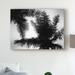 East Urban Home Palm Tree Looking up I by Debra Van Swearingen - Photograph Print on Canvas in Black/Green/White | 14 H x 19 W x 2 D in | Wayfair