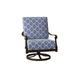 Woodard Wiltshire Outdoor Rocking Chair in Black/Brown | 35.5 H x 28.5 W x 36.75 D in | Wayfair 4Q0465-48-05A