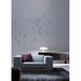 Wallhogs Flocking Birds Sihouette Wall Decal Canvas/Fabric in Gray | 24 H x 24 W in | Wayfair bird15-t24