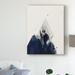 East Urban Home 'Beneath the Surface I' Graphic Art Print on Wrapped Canvas in Blue/Gray | 19 H x 14 W x 2 D in | Wayfair