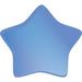 Wallhogs Soft Star Wall Decal Canvas/Fabric in Blue | 42.5 H x 48 W in | Wayfair stars15-t48