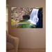 Ebern Designs Waterfall Wall Decal Canvas/Fabric in Black/Brown/Gray | 48 H x 72 W in | Wayfair 649C073CE4F34DE493786570856AFBF6