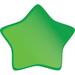 Wallhogs Soft Star Wall Decal Canvas/Fabric in Green | 21 H x 24 W in | Wayfair stars14-t24