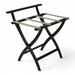 Wooden Mallet Wood Luggage Rack Wood in Black | 29.5 H x 23.75 W x 18.25 D in | Wayfair LR4-BKGRY