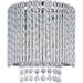 Willa Arlo™ Interiors Natalia 1 - Light Dimmable Polished Chrome Flush Mount Metal | 8.25 H x 7.5 W x 3.75 D in | Wayfair WRLO7183 40768250