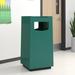 Witt Food Court Series Receptacle Trash Can Fiberglass in Green/Blue | 40 H x 20 W x 20 D in | Wayfair 77S-2040FC-PD-36