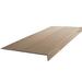 ROPPE 48" Vantage Profile Square Stair Tread Plastic | 0.13 H x 48 W x 12.61 D in | Wayfair 48982P124