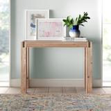 Gracie Oaks Henry Console Table Wood in Brown | 29 H x 40 W x 16 D in | Wayfair 0EE1EA4D2E014CD18E800ED42B6A1E60