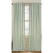 Gracious Living Link Linen Geometric Semi-Sheer Rod Pocket Single Curtain Panel Linen in Brown | 96 H in | Wayfair LINCBL0096