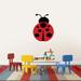 Zoomie Kids Ladybug Printed Wall Decal Vinyl in White | 36 H x 27 W x 0.5 D in | Wayfair ZMIE5241 42283605