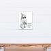 Harriet Bee 'Fancy Little Man' Canvas Art Canvas in White | 14 H x 11 W x 1.25 D in | Wayfair 3C3184E68E01427AB3131A99D91E50CB