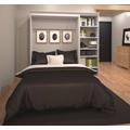 Versatile by Bestar 84'' Full Wall Bed kit in White - Bestar 40890-17