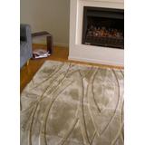 Pepper Curves - Bowron Sheepskin Design Rug 4'x6' - 120x180-Curves