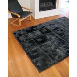 Black Orbit - Bowron Sheepskin Design Rug 8'x11.5' - 250x350-Orbit