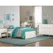 Hillsdale Kids and Teen Pulse Wood Full Platform Bed, White - 33002N