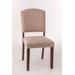 Hillsdale Furniture Emerson Wood Parson Dining Chair, Set of 2, Oyster Beige - 5674-802