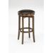 Hillsdale Furniture Brendan Wood Backless Bar Height Swivel Stool, Brown Cherry - 63452-830
