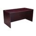 "Boss Office Products N103-M Desk Shell in 60""W X 30""D in Mahogany"